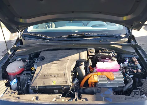 2020 Hyundai Ioniq Hybrid Sel z USA, uszkodzony, nr VIN KMHC85LC9LU235675